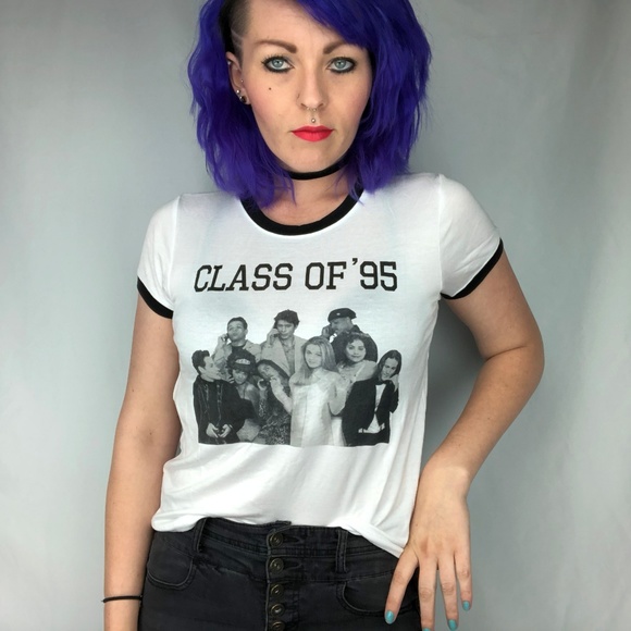 Tilly's Tops - * Clueless Class of '95 Top * Ringer Shirt * cute